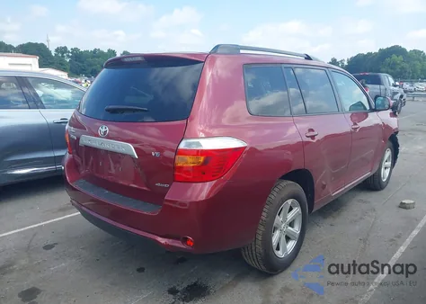 2008 Toyota Highlander из США, поврежденный, VIN JTEES41A082089479